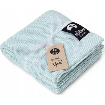 Dětská deka DEKA BAMBUSOVÁ BAVLNĚNÁ DĚTSKÁ PRO DĚTI MÁTOVÁ MÁTA 80x100 cm