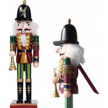 Obraz VÁNOČNÍ LOUSKÁČEK s trubkou 30 cm