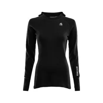Dámská mikina Aclima WarmWool Hood Sweater Women černá XS