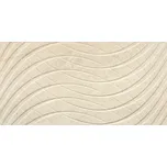 Paradyz Keramický obklad Sunlight Sand Dark Crema B vlnka 30x60 cm