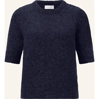 Dámský svetr Rich & Royal Dámské Úpletové Tričko S Alpakou, tmavě modrá, 40