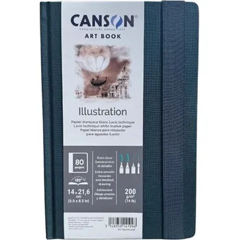 Blok CANSON Illustration ART BOOK A5, 40 listů 200g