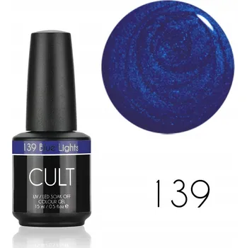 Lak na nehty CULT Colour Gel / Hybridní lak 15 ml UV/LED Blue Lights 139