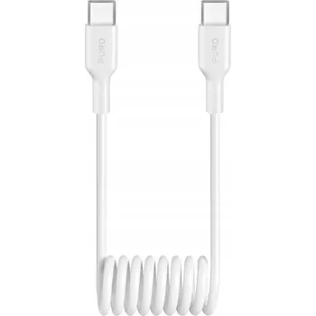 Datový kabel Kabel Puro USB-C - USB-C 1 m bílý
