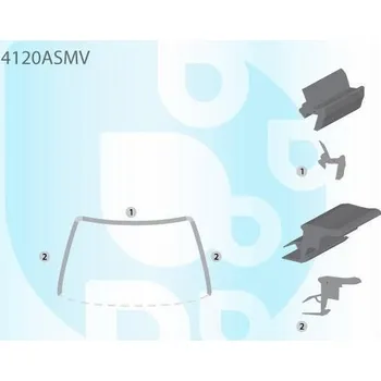 Autosklo PILKINGTON Bauset (lišta) čelního okna AS 4120ASMV
