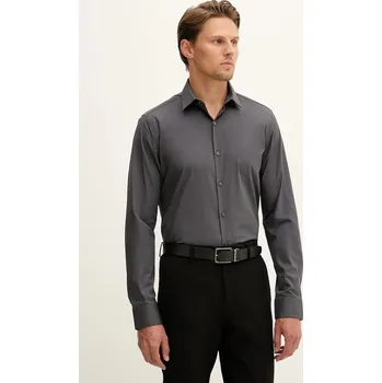 Pánské oblečení Košile Calvin Klein LV019EU037 šedá 90X, vel. 43