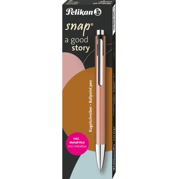 Pelikan - Pero kuličkové K10 měděné Snap Metalic