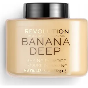Přípravek na tvář MAKEUP REVOLUTION BANÁNOVÝ S YPKÝ PUDR BANANA DEEP