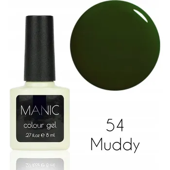 Lak na nehty MANIC Colour Gel / Hybridní lak 8 ml UV/LED Muddy 54