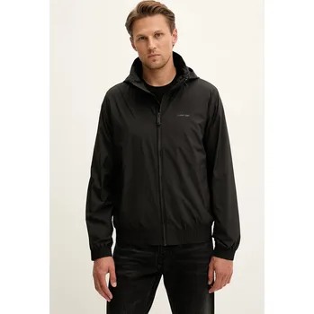 Pánská větrovka Bunda Calvin Klein černá barva, přechodná, LV04LC511G 99X, vel. L