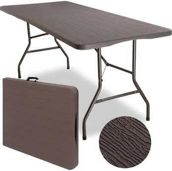 Jídelní stůl Cateringový stůl WOODLAN 180 cm hnědý