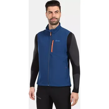 Pánská bunda Pánská softshellová vesta Kilpi NOIL-M tmavě modrá 7XL