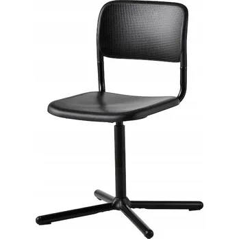 IKEA SMALLEN Otočná židle, černá