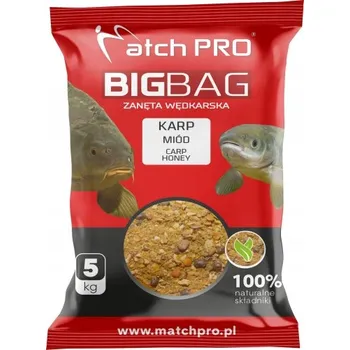 Návnadová surovina Match Pro Návnada Big Bag 5kg kaprový med