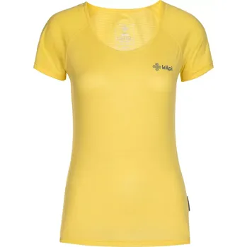Dámské běžecké tričko Kilpi DIMARO-W žlutá 36
