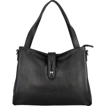 Kabelka Luxusní dámská kožená kabelka Katana Uma, černá