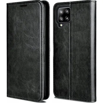 Pouzdro na mobilní telefon Pouzdro s klopou Nela-Styl pro Samsung Galaxy A12, Galaxy M12 černé