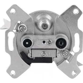 vypínač a zásuvka Účastnická zásuvka EU 3303 koncová TV+R+SAT koncová EMOS J0240