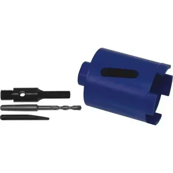 Vrták Diamantová vrtací korunka, průměr 68 mm délka 150 mm sada DEDRA H1221 + Dárek, servis bez starostí v hodnotě 300Kč