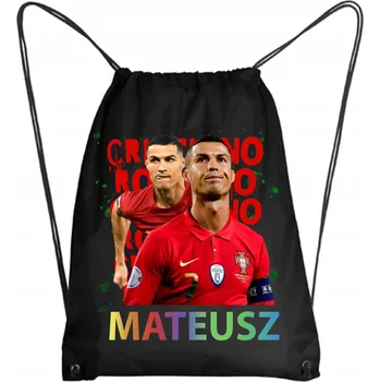 Školní batoh Školní Vak/Batoh na Tělocvik Do Školky Školy CRIS RONALDO + JMÉNO 11