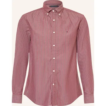 Pánská košile Tommy Hilfiger Pánská Košile Regular Fit, tmavě červená /...