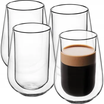 Sklenice Sklenice na kávu Kadax 260 ml 4 ks
