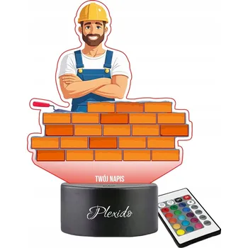 Lampička Plexido vícebarevná Noční lampa