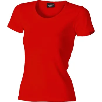 Dámské tričko Lambeste 031 dámské bavlněné tričko s krátkým rukávem červená S