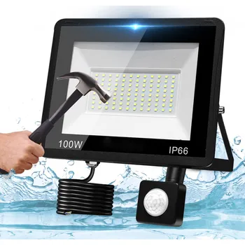 LED reflektor Smartled 100 W akumulátorový IP66 bílá neutrální 5000 K