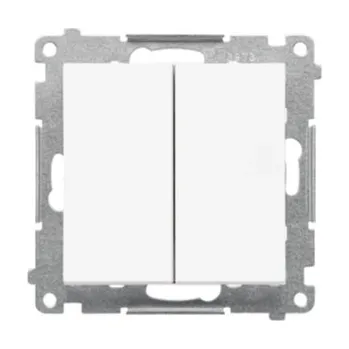 vypínač Čtyřnásobný spínač (vypínač) Bílý matný Simon 55