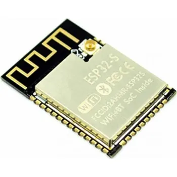 Vývojová deska ESP-32S Wi-Fi + Bluetooth Mikrokontroler Modul - Dual-Core, ADC, DAC, FOTA, externí anténa