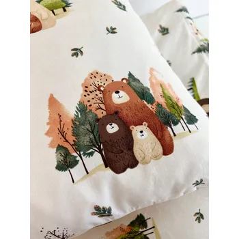 Povlečení Sada povlečení Sroka Białoboka 70 x 100 cm bílá