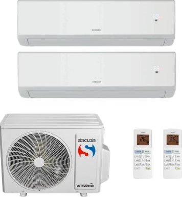 Sinclair multisplit 2+1 Ray (2x3,2kW) - včetně montáže
