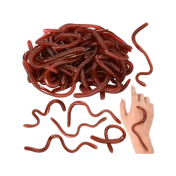 Karnevalový doplněk dovoz Červík gumový