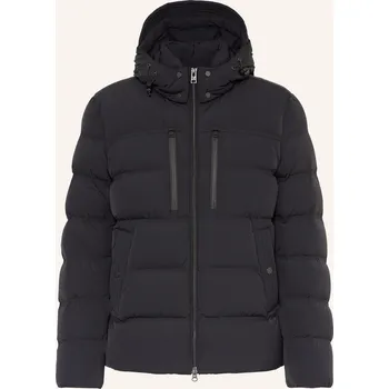 Pánská bunda Woolrich Pánská Péřová Bunda S Odnímatelnou Kapucí, černá, 48