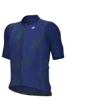 cyklistický dres Alé Pragma Enjoy pánský cyklistický dres krátký rukáv Blue vel. M