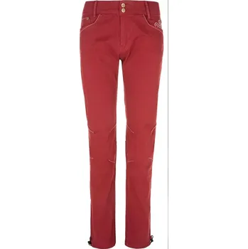 Dámské kalhoty Dámské kalhoty Kilpi DANNY-W tmavě červená 36 Short
