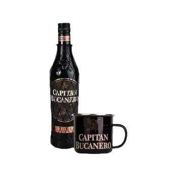 Rum Rum Capitan Bucanero Elixir Dominicano 0,7l 34% s plecháčkem + Dárkové balení