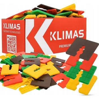 Vrták Univerzální distanční podložky Klimas 2-5 mm, sada 200 ks