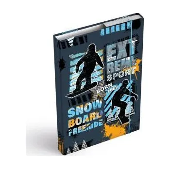 desky na sešit Desky s gumou A4 MFP