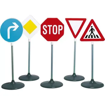 Příslušenství k autodráze Klein 232980 dopravní značky 5 ks