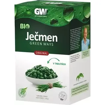 Doplněk stravy Green Ways Ječmen 210 g - 600 tbl