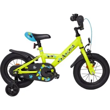 Dětské kolo Dětské 12&quot; kolo Arcore TONNY 12 12&quot; (90 - 110 cm) Světle zelená, Mix, Černá