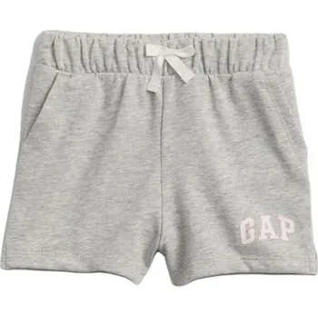 Dívčí kraťasy Dívčí šortky GAP LOGO 4y Šedá, Růžová