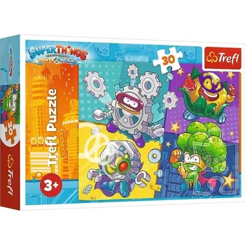 Puzzle TREFL PUZZLE 30 DÍLKŮ SUPERHRDINOVÉ SUPER THINGS