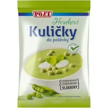 Kuličky do polévky 50 g bez LEPKU - HRACHOVÉ (hrachové kuličky do polévky)