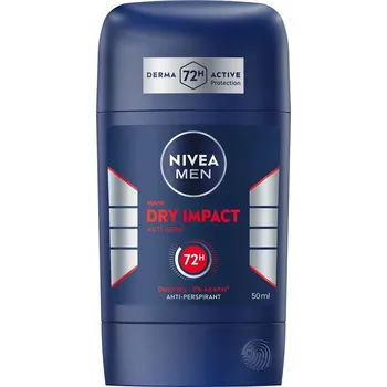 NIVEA MEN Impact Antiperspirant v tyčince Dry, 50 ml