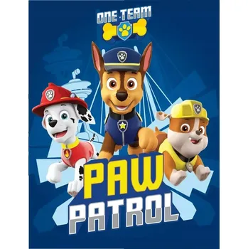 Dětská deka Fleecová deka Tlapková patrola 6966 100x140cm