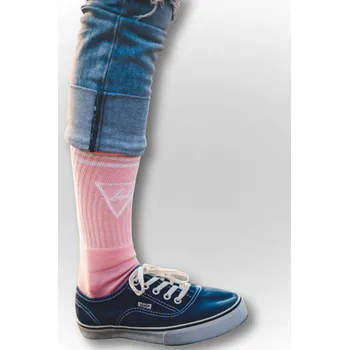 Dámské ponožky Triangel Ponožky Pink City Socks Velikost: 35-38