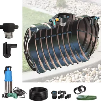 GeraTec Nádrž na dešťovou vodu ATLANTIS 12 500 l – sestava